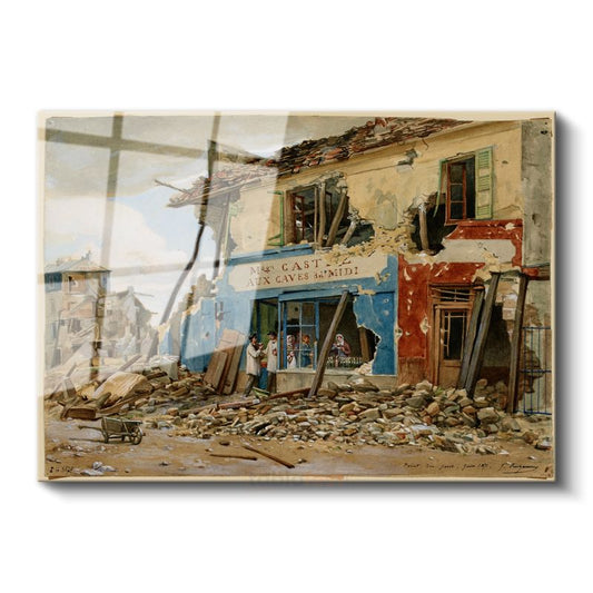 Pierre-Auguste Gendron - Savaş Sonrası Paris Cam Tablo