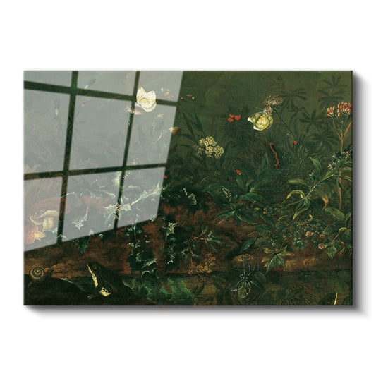 Otto Marseus van Schrieck - Orman Tabanı Cam Tablo