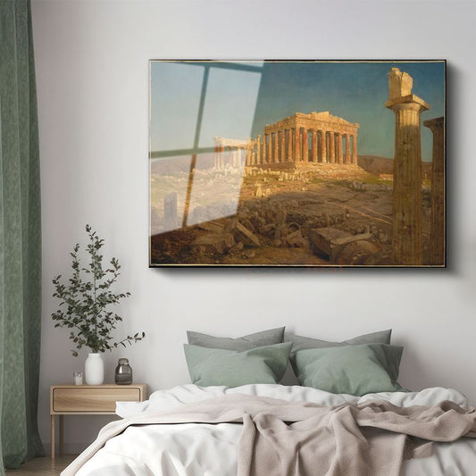 Frederic Edwin Church - The Parthenon Cam Tablo