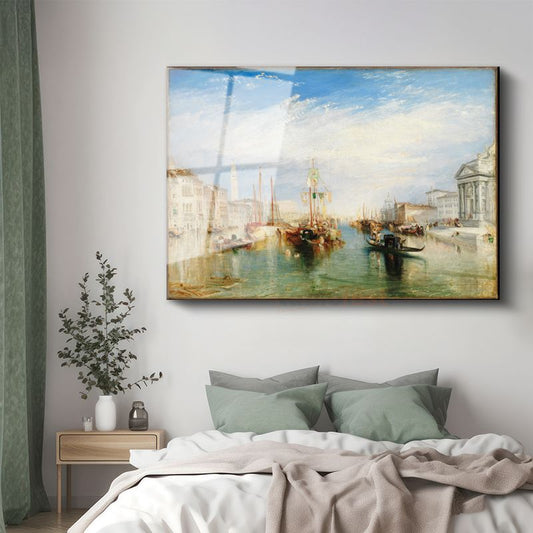J.M.W. Turner - Venice, the Dogana and San Giorgio Maggiore Cam Tablo