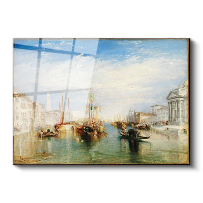 J.M.W. Turner - Venice, the Dogana and San Giorgio Maggiore Cam Tablo