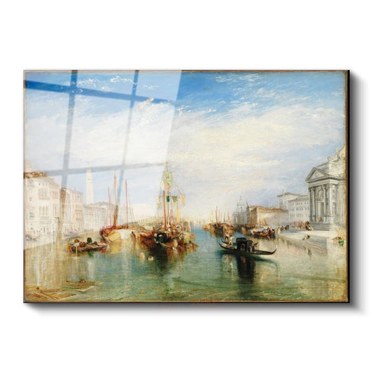J.M.W. Turner - Venice, the Dogana and San Giorgio Maggiore Cam Tablo