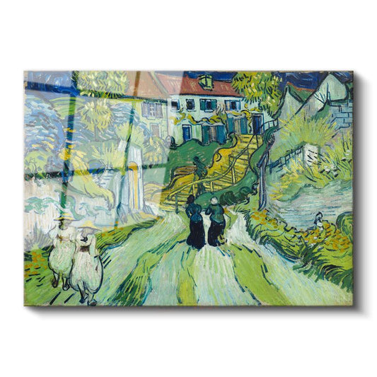 Vincent van Gogh - Auvers'deki Merdiven Cam Tablo