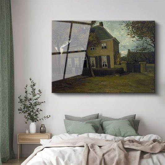 Vincent van Gogh - Nuenen'deki Papaz Evi Cam Tablo