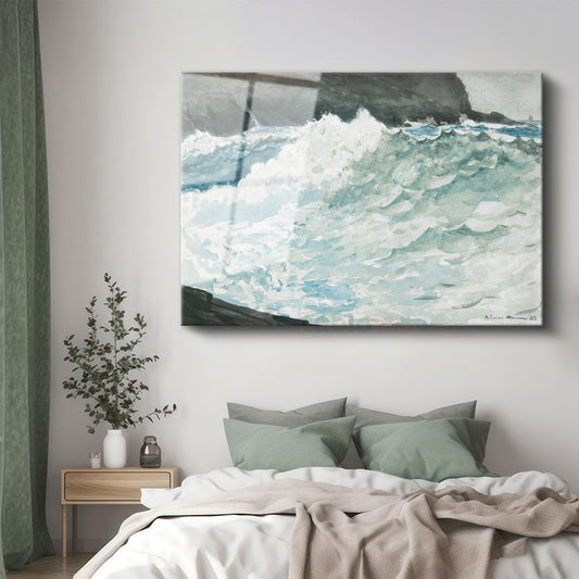 Winslow Homer - Shore and Surf Cam Tablo