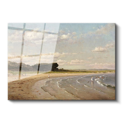 William Trost Richards - Beach Scene Cam Tablo