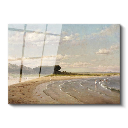 William Trost Richards - Beach Scene Cam Tablo