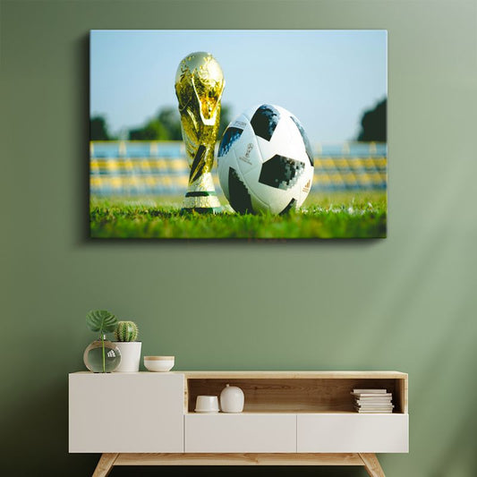 Dünya Kupası - Futbol Tutkunları İçin Kanvas Tablo