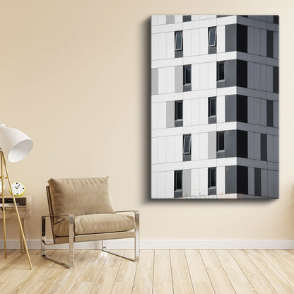 Modern Mimari - Minimalist Cephe Tasarımı Kanvas Tablo