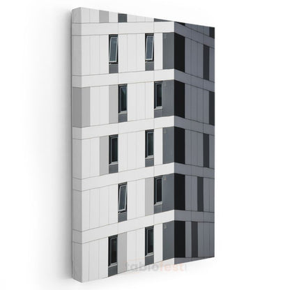 Modern Mimari - Minimalist Cephe Tasarımı Kanvas Tablo