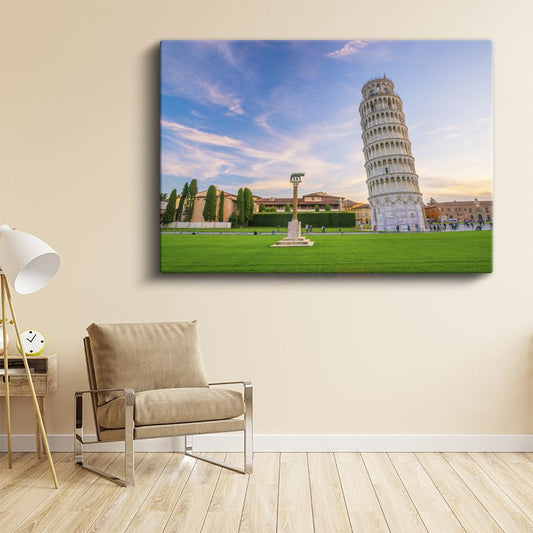 Pisa Kulesi - İtalya'nın Eğik Simgesi Kanvas Tablo