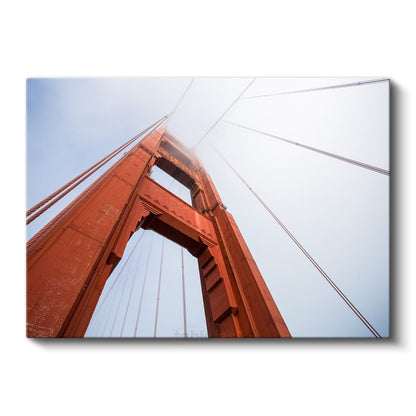 Golden Gate Köprüsü - Yakın Çekim Detay Kanvas Tablo
