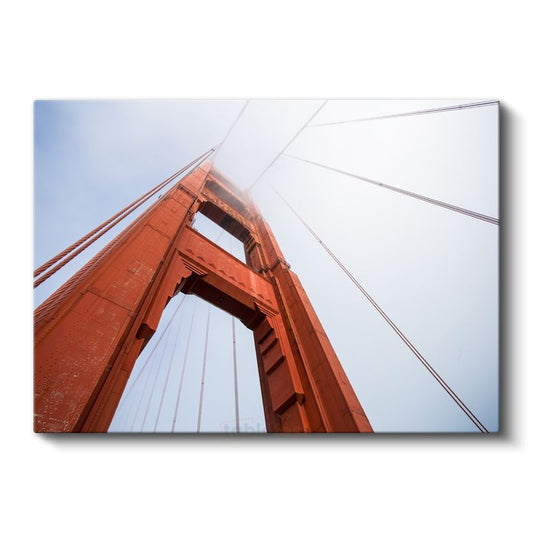 Golden Gate Köprüsü - Yakın Çekim Detay Kanvas Tablo