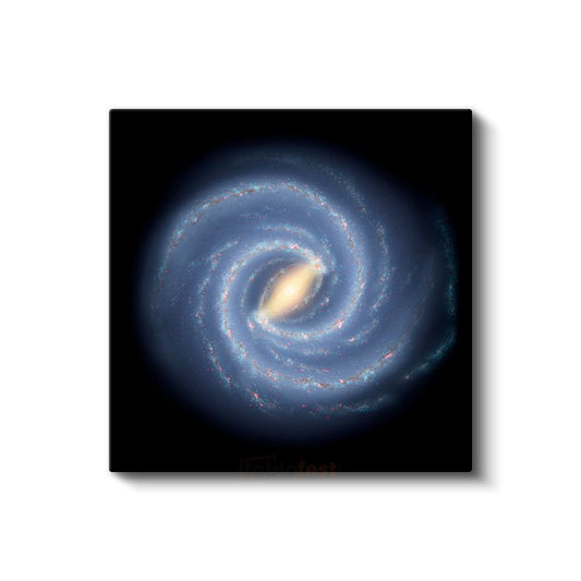 Samanyolu - Spiral Galaksi Kanvas Tablo