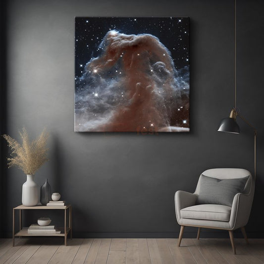 Kozmik Nebula - Etkileyici Yıldız Oluşumu Kanvas Tablo