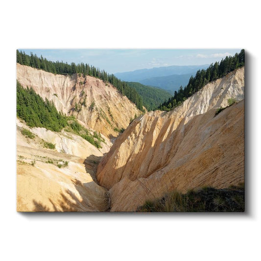 Altın Kanyon - Güneş Işığında Parlayan Vadi Kanvas Tablo