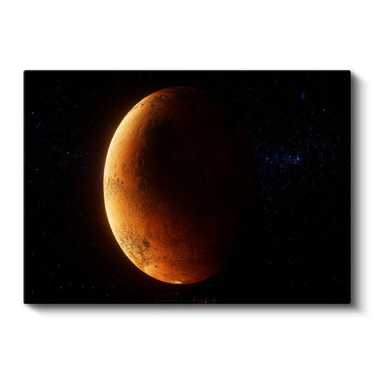 Kızıl Gezegen - Mars'ın Büyüleyici Görünümü Kanvas Tablo