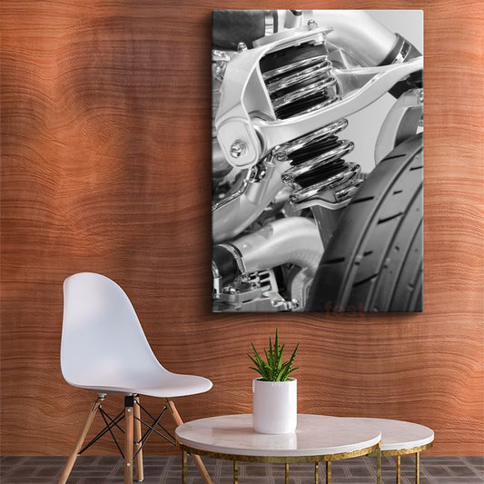Otomotiv Teknisyeni - Motor Soğutma Sistemi Kanvas Tablo