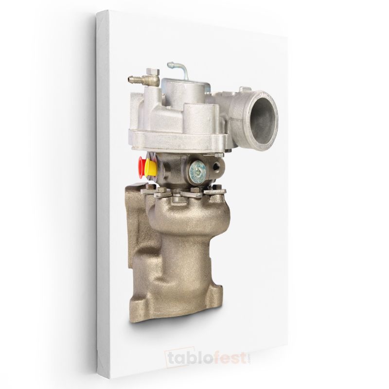 Motor Teknisyeni - Turboşarj Sistemi Kanvas Tablo