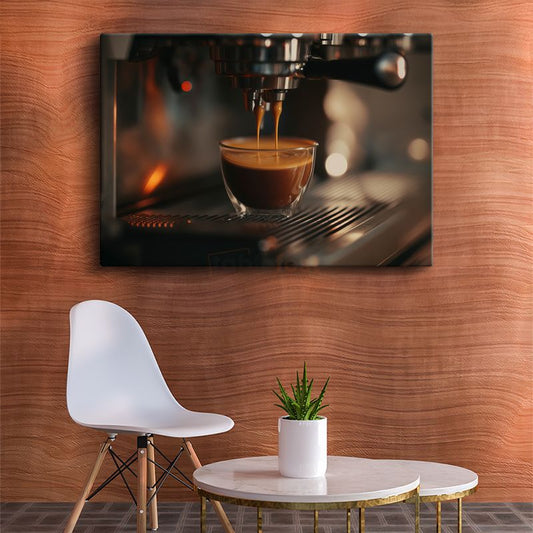 Barista - Espresso Hazırlama ve Sunum Teknikleri Kanvas Tablo