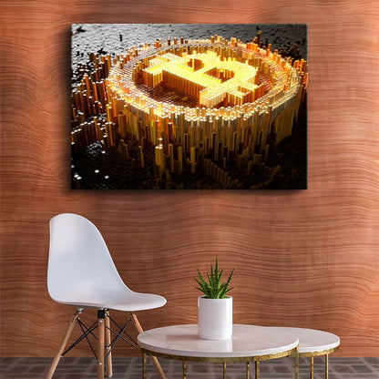 Veri Bilimci - Bitcoin Değer Yapılandırması Kanvas Tablo