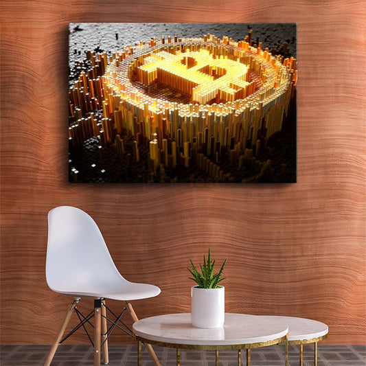 Veri Bilimci - Bitcoin Değer Yapılandırması Kanvas Tablo