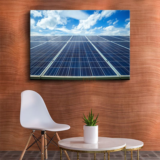 Güneş Enerjisi Uzmanı - Yenilenebilir Enerji Sistemleri Kanvas Tablo