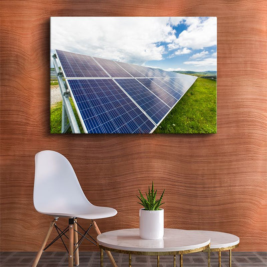 Çevre Mühendisi - Sürdürülebilir Enerji Çözümleri Kanvas Tablo