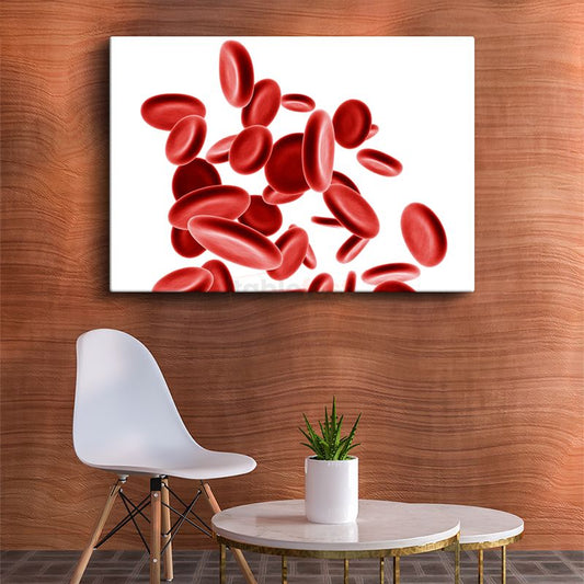 Hematoloji Uzmanı - Kan Hücreleri Kanvas Tablo