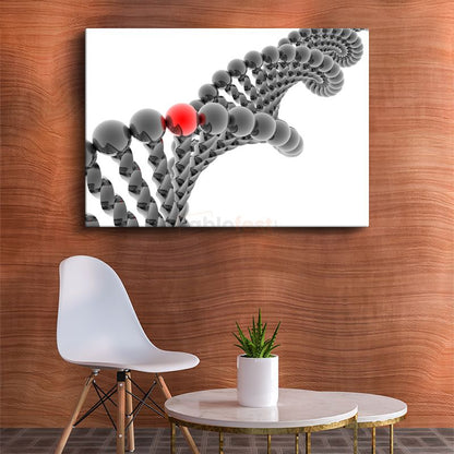 Genetik Uzmanı - DNA Analiz ve Araştırma Kanvas Tablo