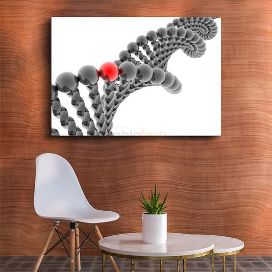 Genetik Uzmanı - DNA Analiz ve Araştırma Kanvas Tablo