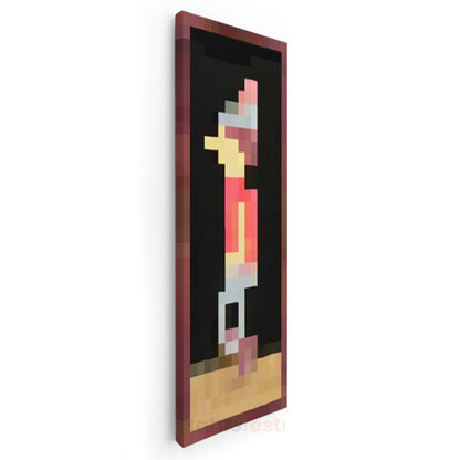 Minecraft - Graham Piksel Kanvas Tablo