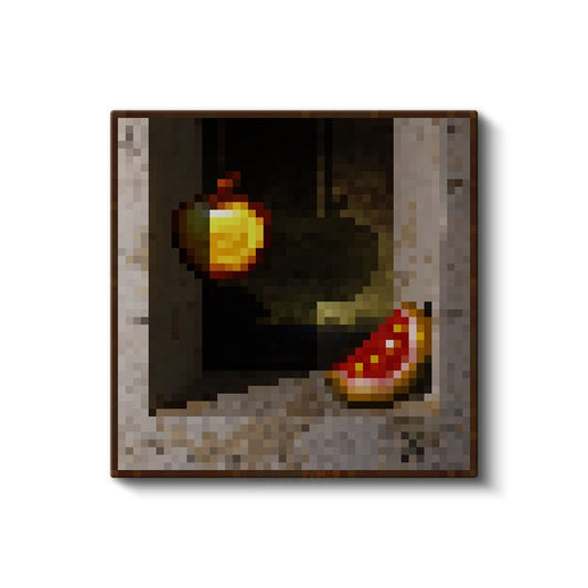 Minecraft - Cotán Piksel Kanvas Tablo