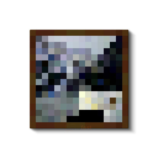 Minecraft - De Aztec Piksel Kanvas Tablo