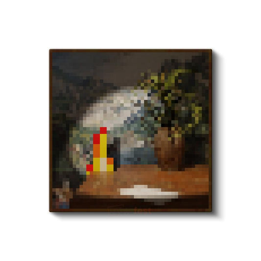 Minecraft - Fern Piksel Kanvas Tablo
