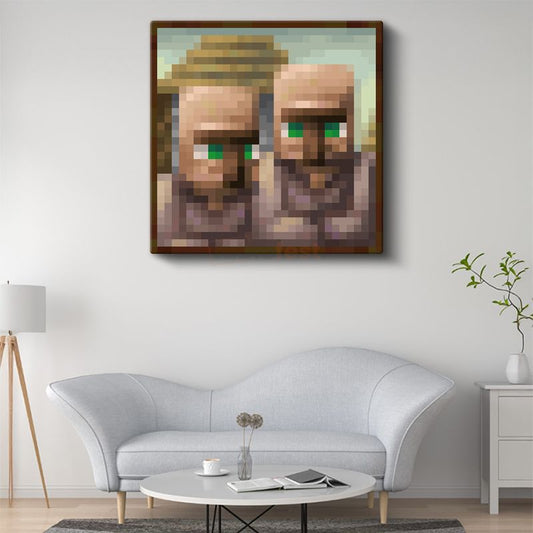 Minecraft - Humble Piksel Kanvas Tablo
