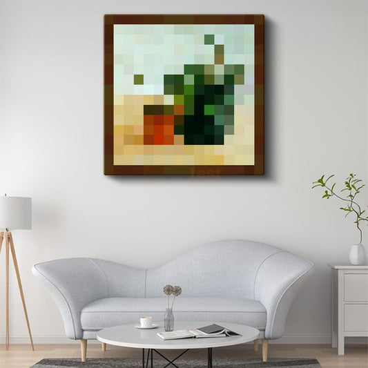 Minecraft - Paradisträd Kanvas Tablo