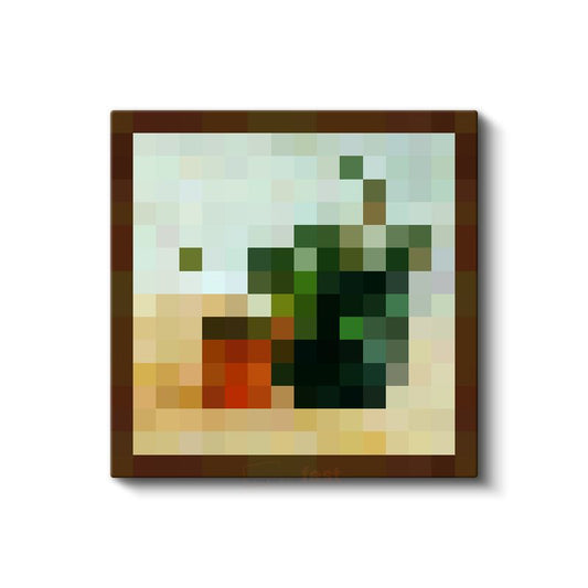Minecraft - Paradisträd Kanvas Tablo