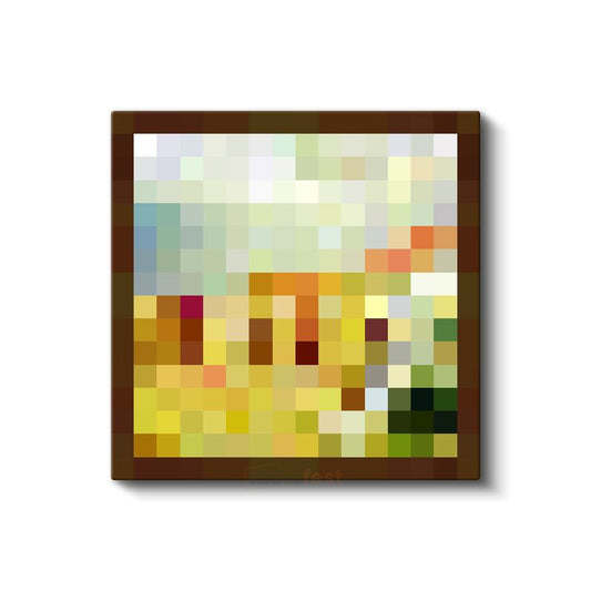 Minecraft - Target Successfully Bombed Piksel Kanvas Tablo