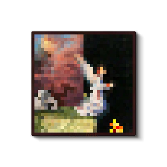 Minecraft - The Void Piksel Kanvas Tablo