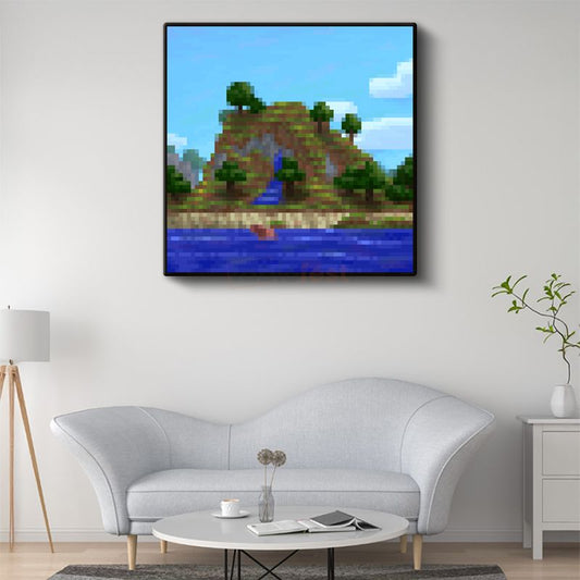 Minecraft - Unpacked Piksel Kanvas Tablo