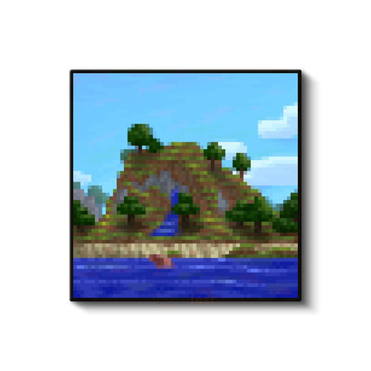 Minecraft - Unpacked Piksel Kanvas Tablo
