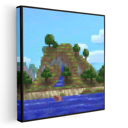 Minecraft - Unpacked Piksel Kanvas Tablo