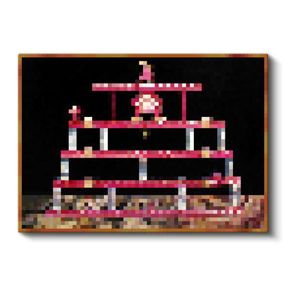 Minecraft - Kong Piksel Kanvas Tablo