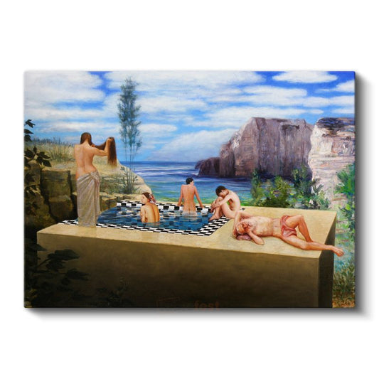 Minecraft - The Pool Kanvas Tablo