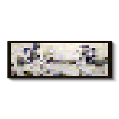 Minecraft - Bonjour Monsieur Courbet Piksel Kanvas Tablo