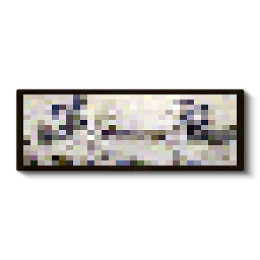 Minecraft - Bonjour Monsieur Courbet Piksel Kanvas Tablo