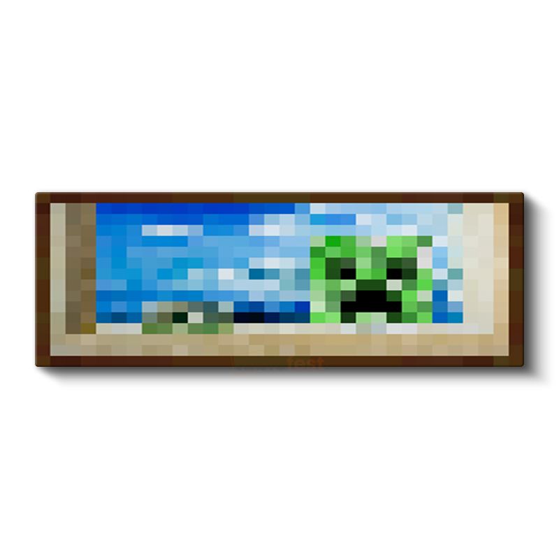 Minecraft - Creebet Piksel Kanvas Tablo