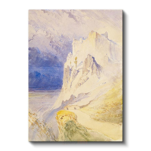 J.M.W. Turner - Harlech Kalesi Kanvas Tablo