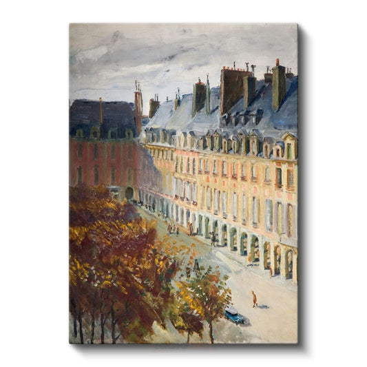 Gustave Caillebotte - Paris Sokağı Kanvas Tablo